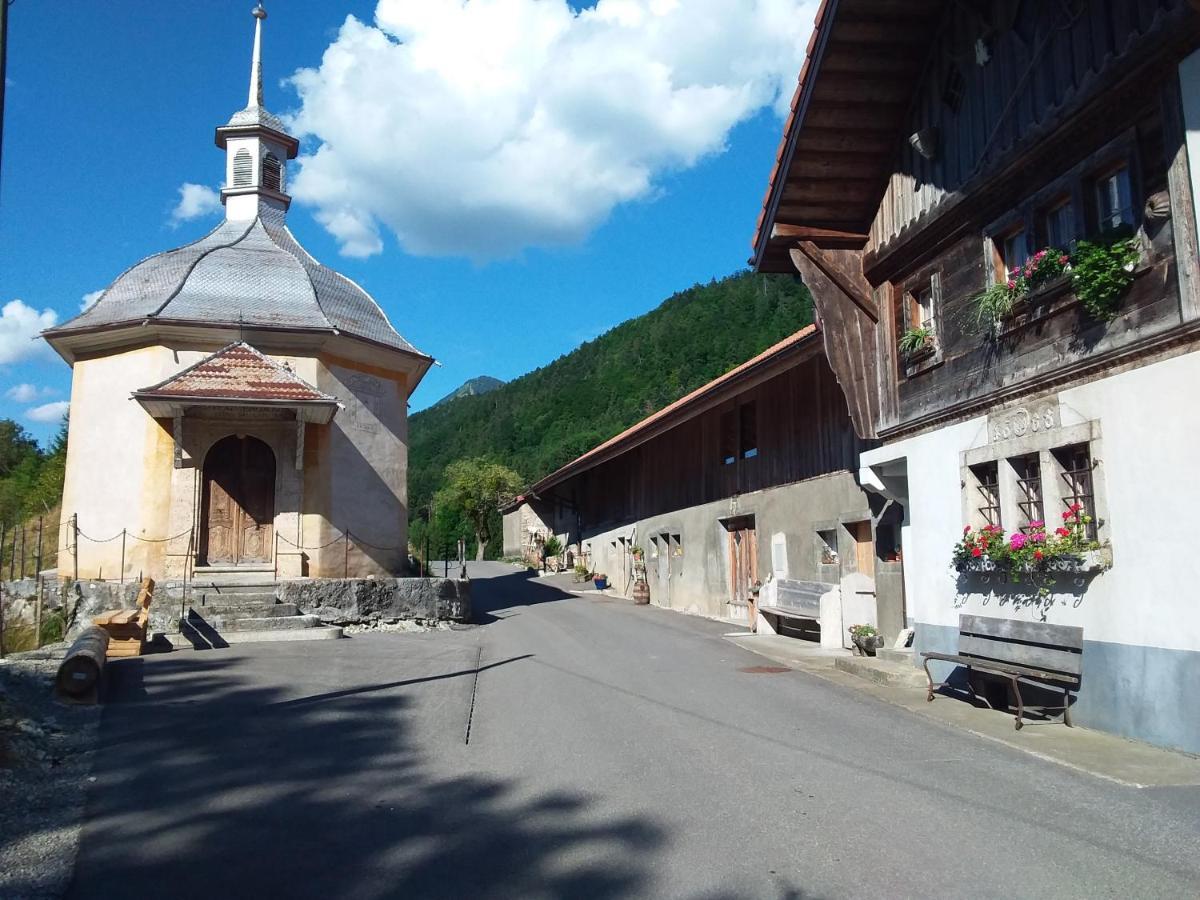 Chalet Le Tsale Vila Les Sciernes d'Albeuve Exterior foto